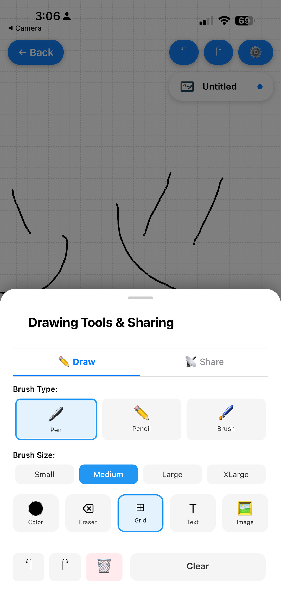 Markour app screenshot
