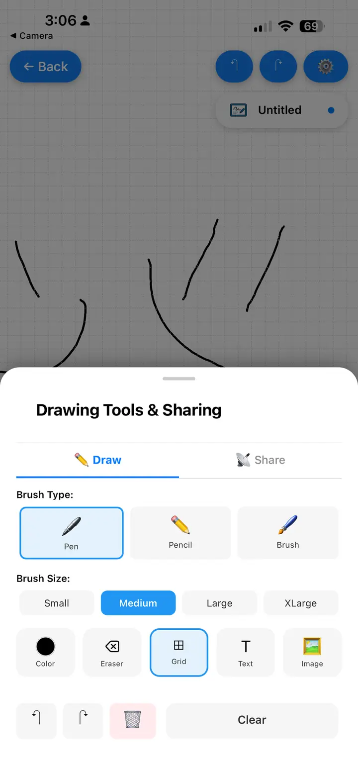 Markour app screenshot