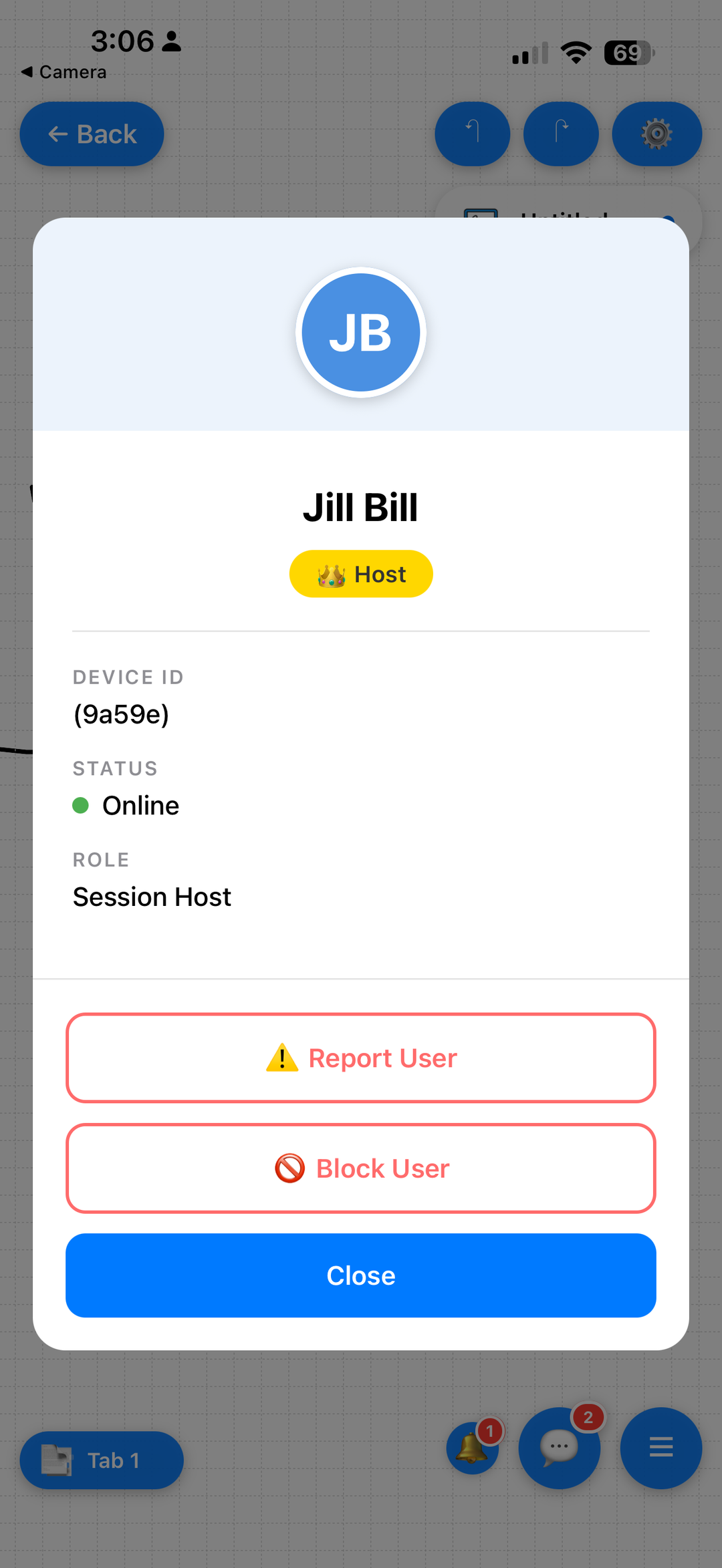 Markour app screenshot