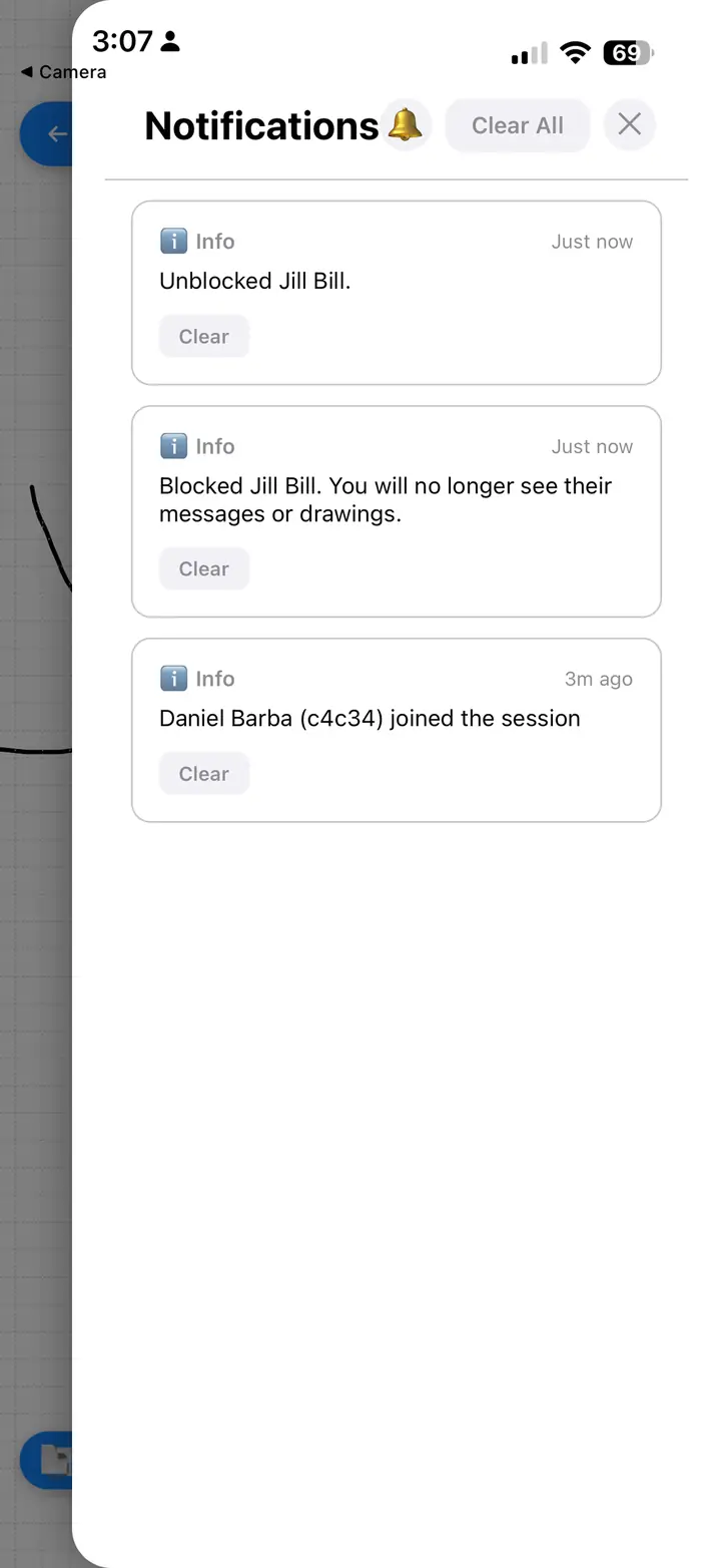 Markour app screenshot